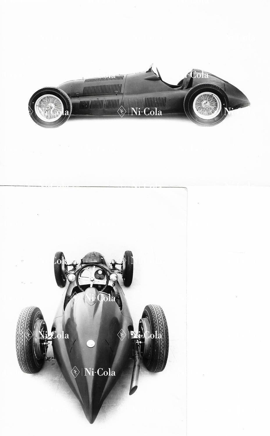 Alfa Romeo 2 original B/W factory press photos Alfa Romeo Tipo 308 ...