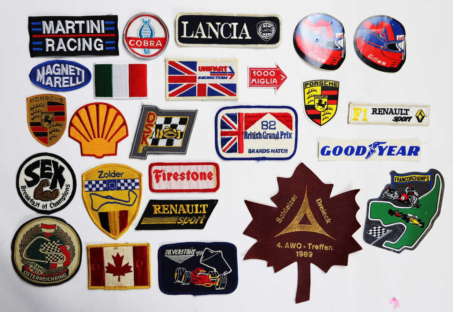 automobilia-20-patches-and-5-stickers-from-the-80s-90s-classic