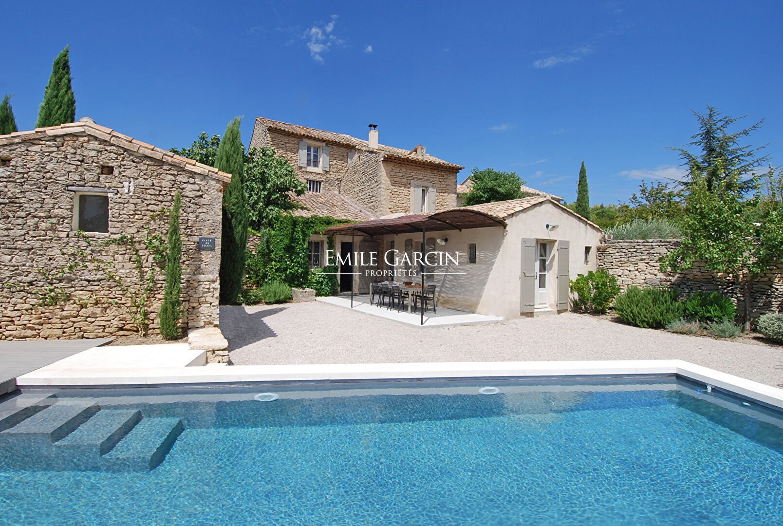 LUBERON: 18th century village house for sale with garden and swimming ...