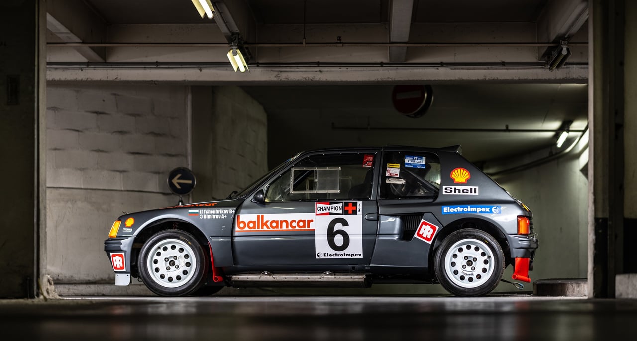 This Peugeot 205 Turbo 16 went from road car to hillclimb king