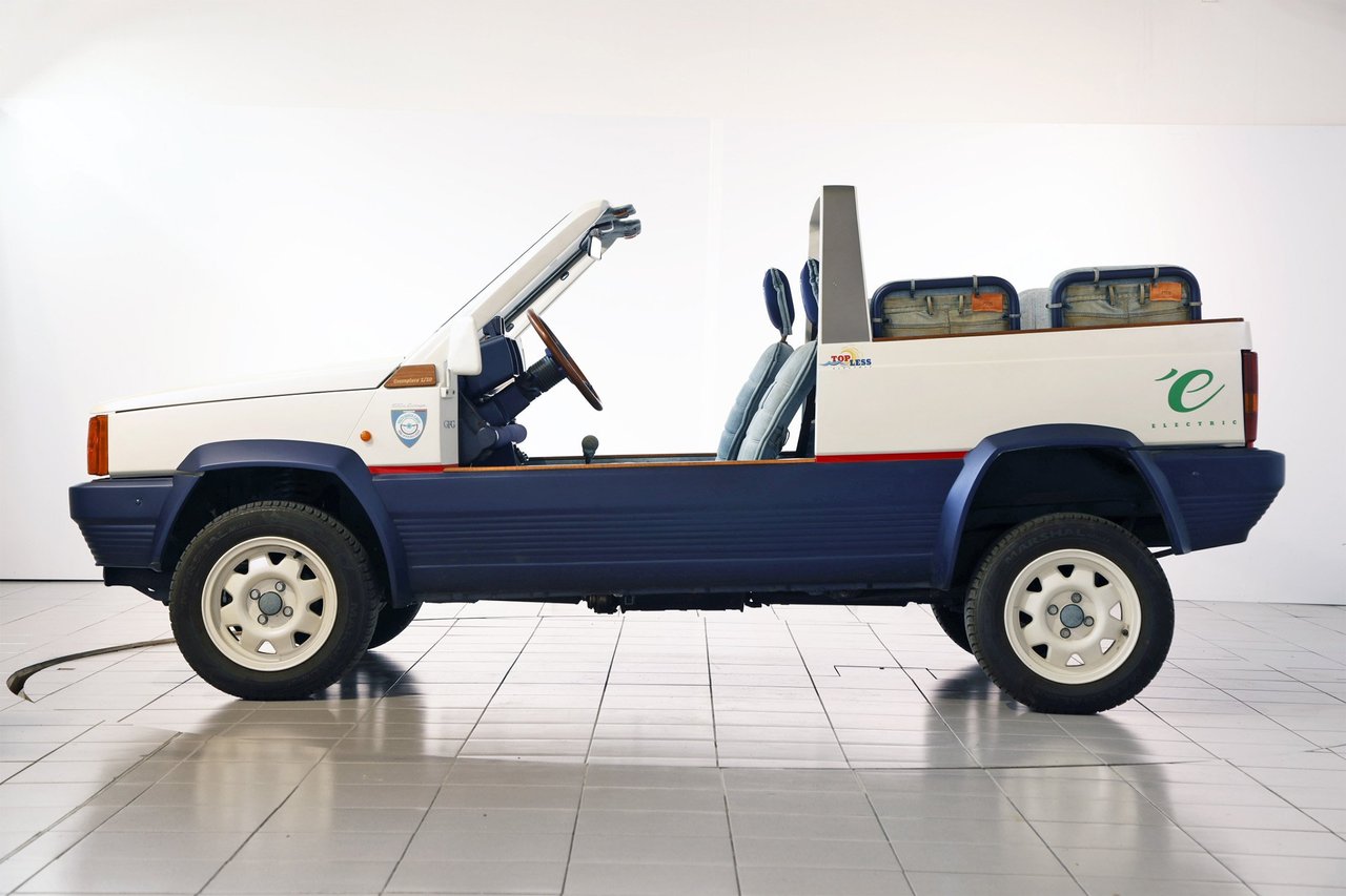 Vintage Fiat Panda 4x4 Born Again as All-Electric Adventurer