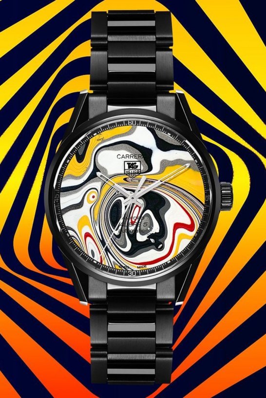 Don t miss out on one of these psychedelic TAG Heuer Carreras