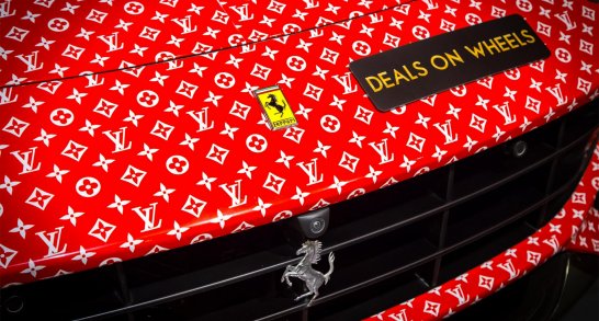 Money Kicks' Ferrari x Supreme x Louis Vuitton