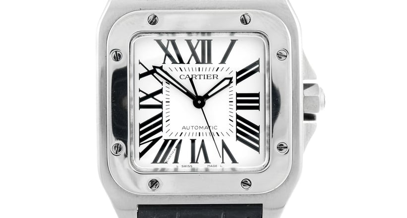 cartier santos 100 model 2878