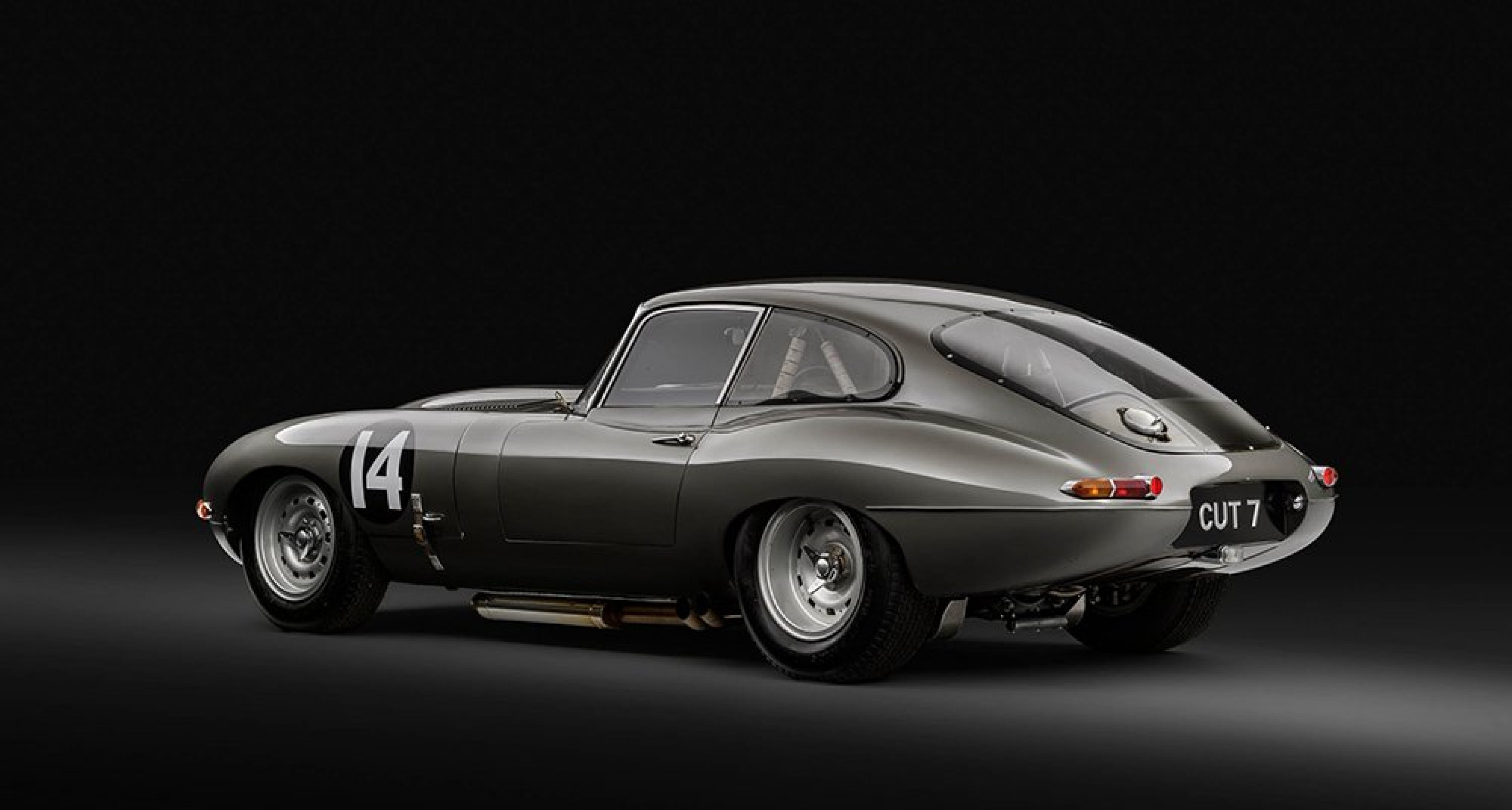 jaguar e type rear