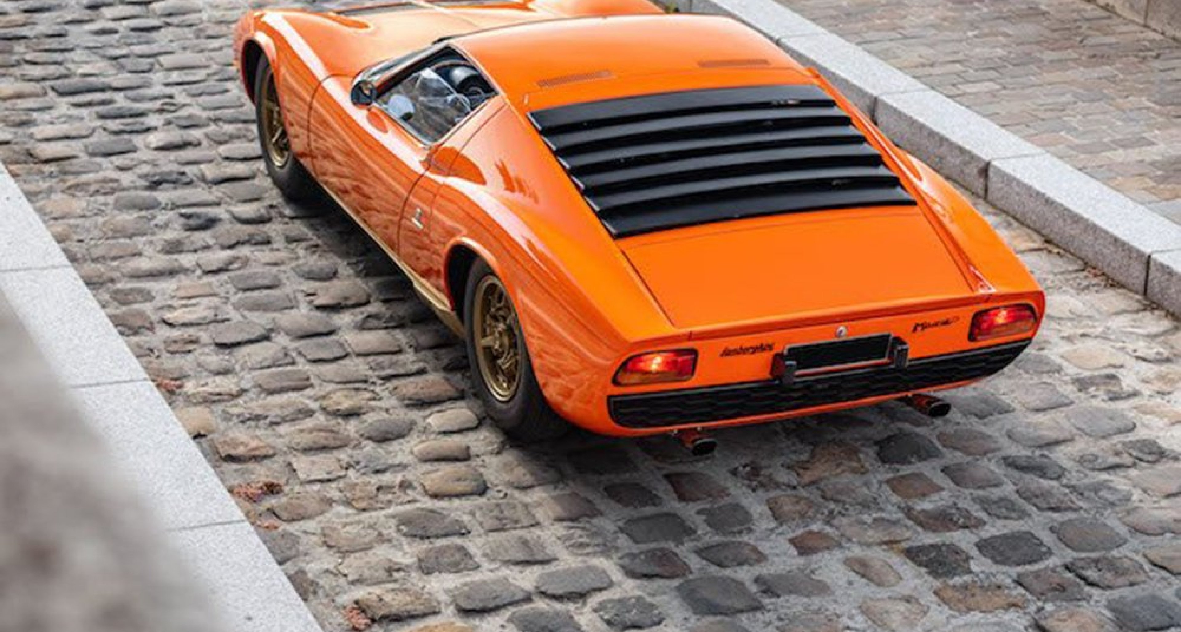 A Lamborghini Miura Out And About On The Empty Streets Of Paris Classic Driver Magazine