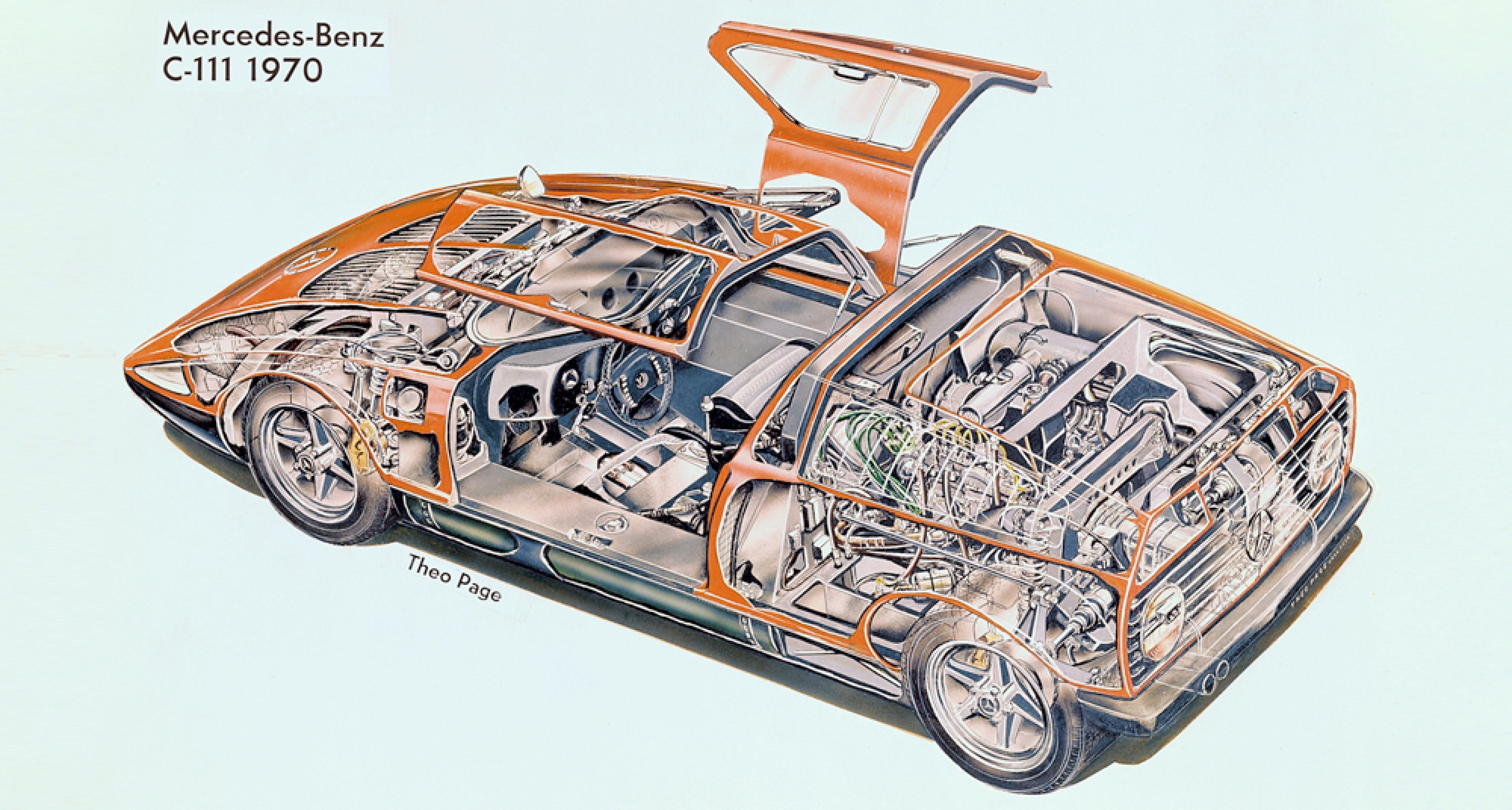 How Mercedes Benz S C111 Prototypes Reshaped The Future Classic Driver Magazine