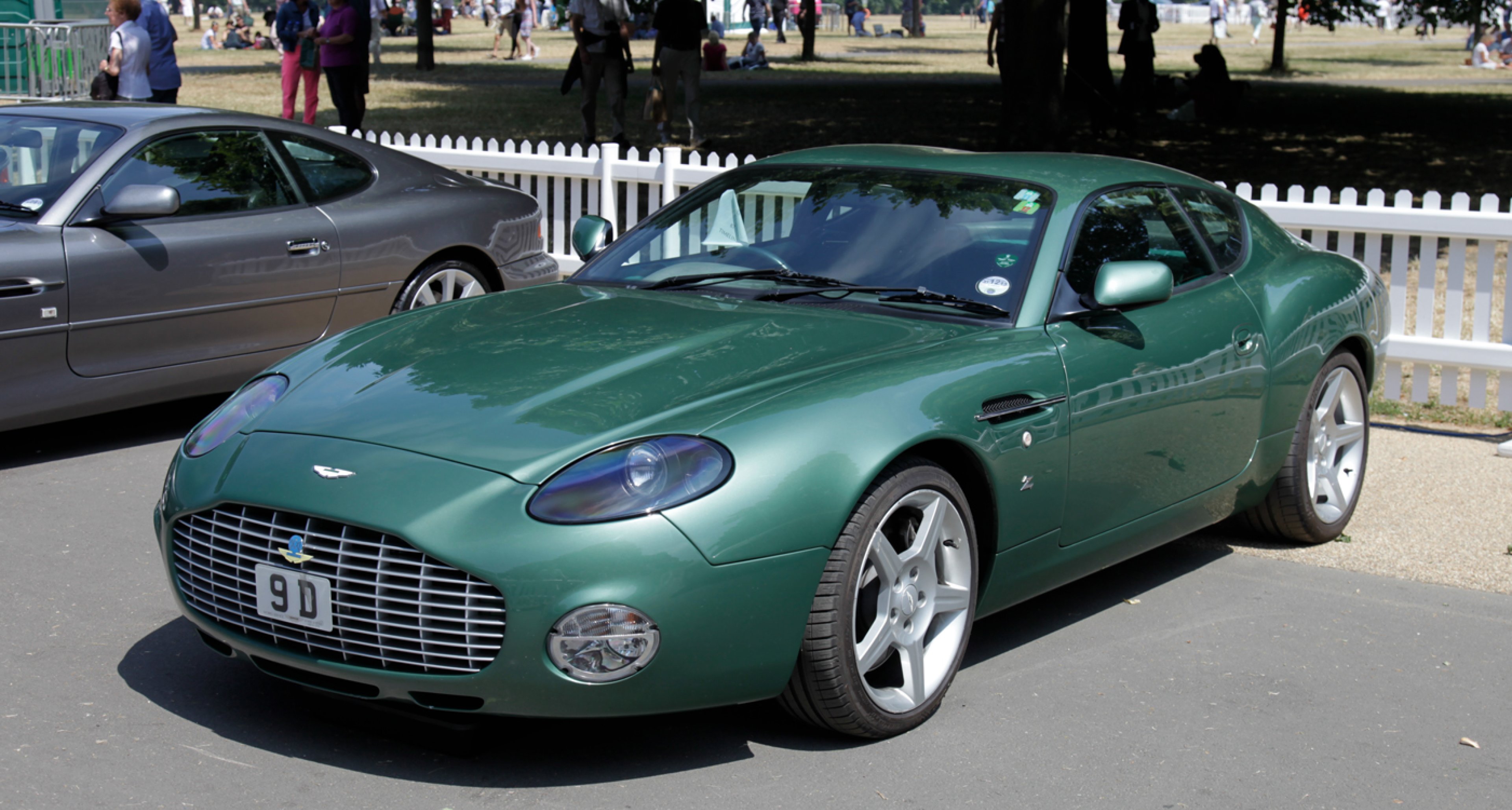 The very best of 100 years: Aston Martin at Kensington Palace Gardens ...