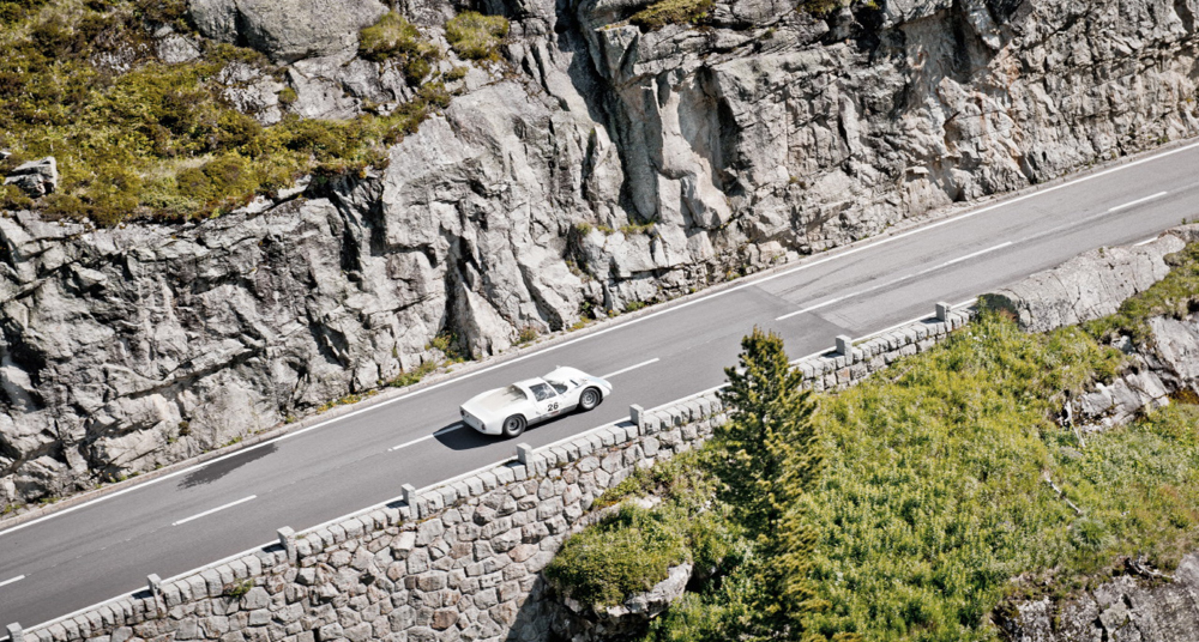 Through the Swiss Alps with a Lamborghini Miura and a Porsche 906 ...