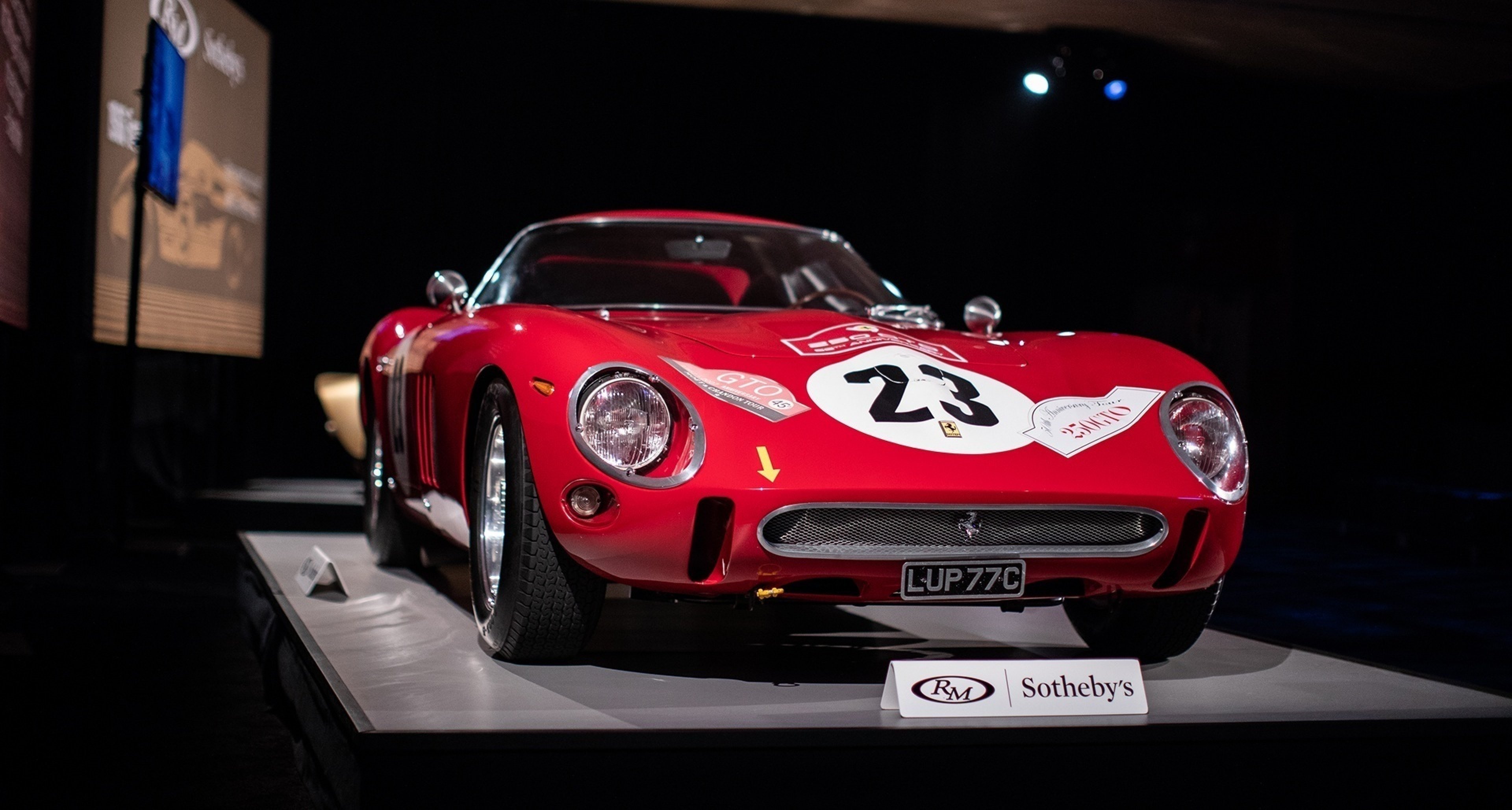 These were the 10 highest auction prices paid for collector cars in