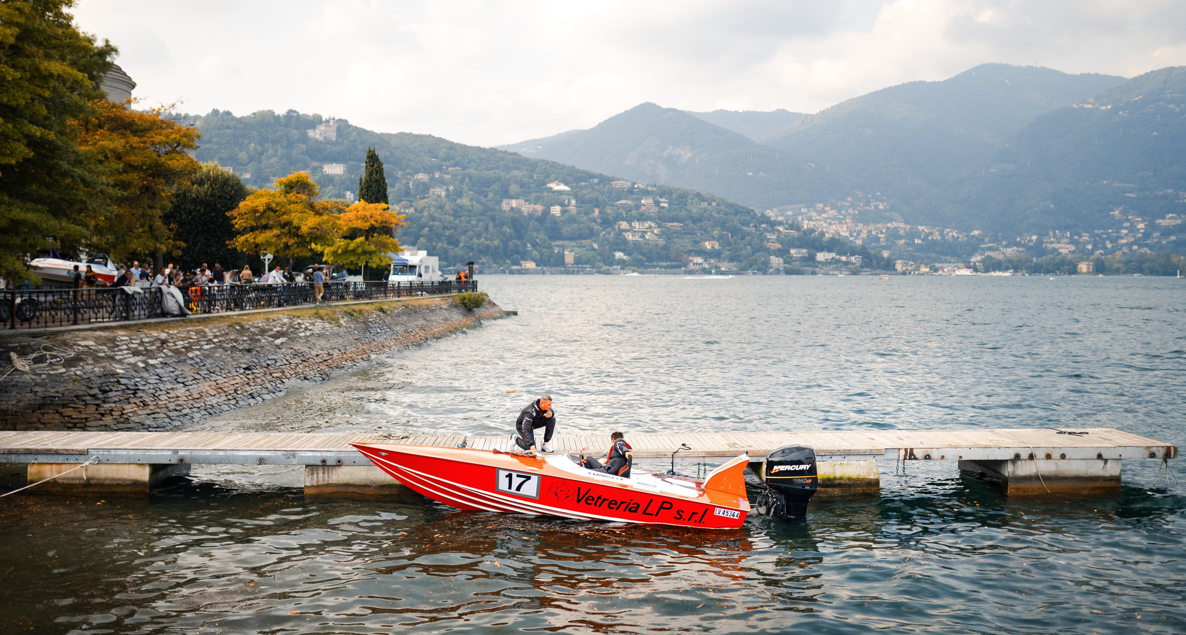 Powerboats brought Lake Como to a boil at the Centomiglia del Lario ...