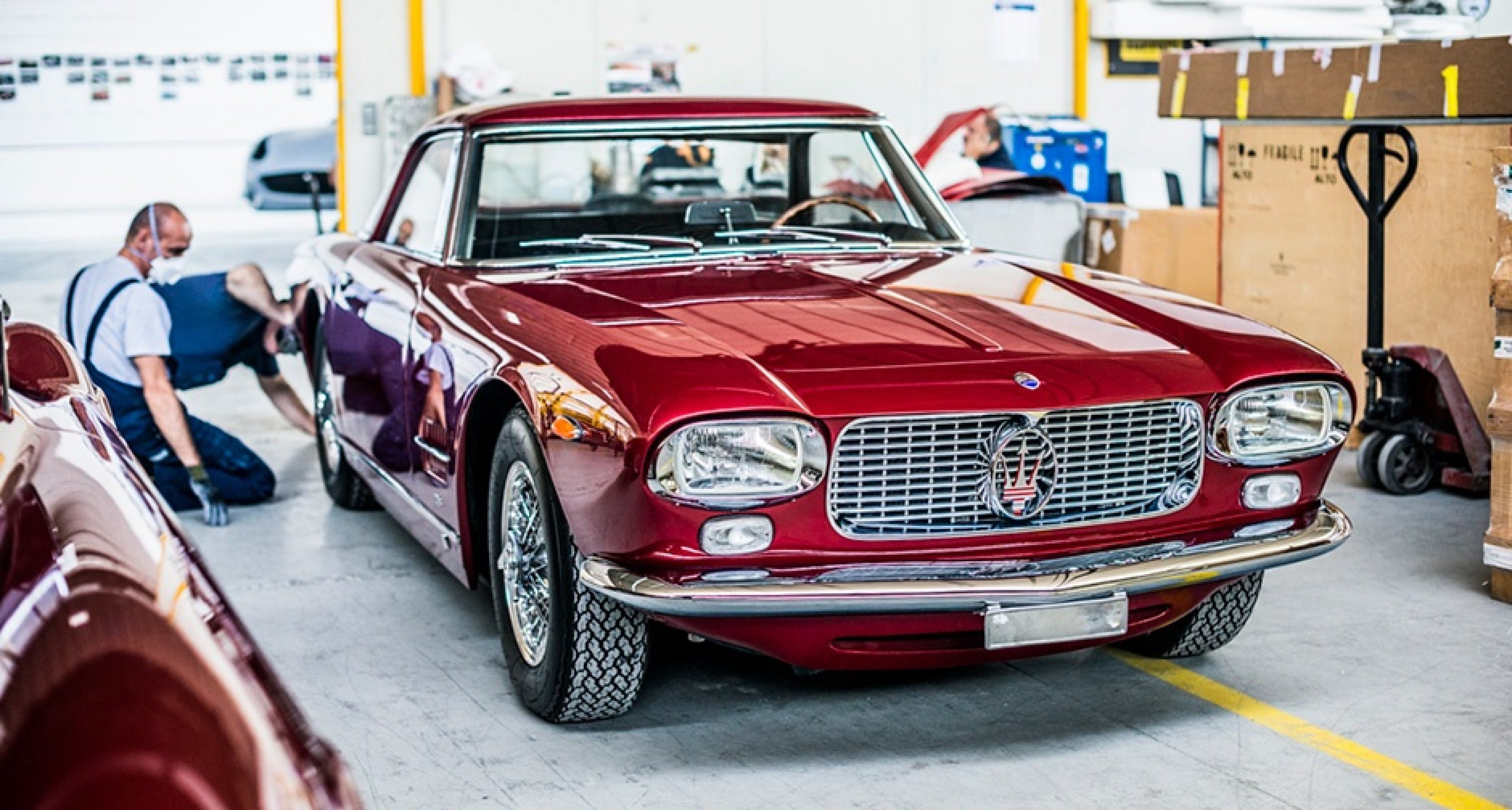 Watch This Maserati 5000gt Get Its Last Polish Before The Great Show Classic Driver Magazine