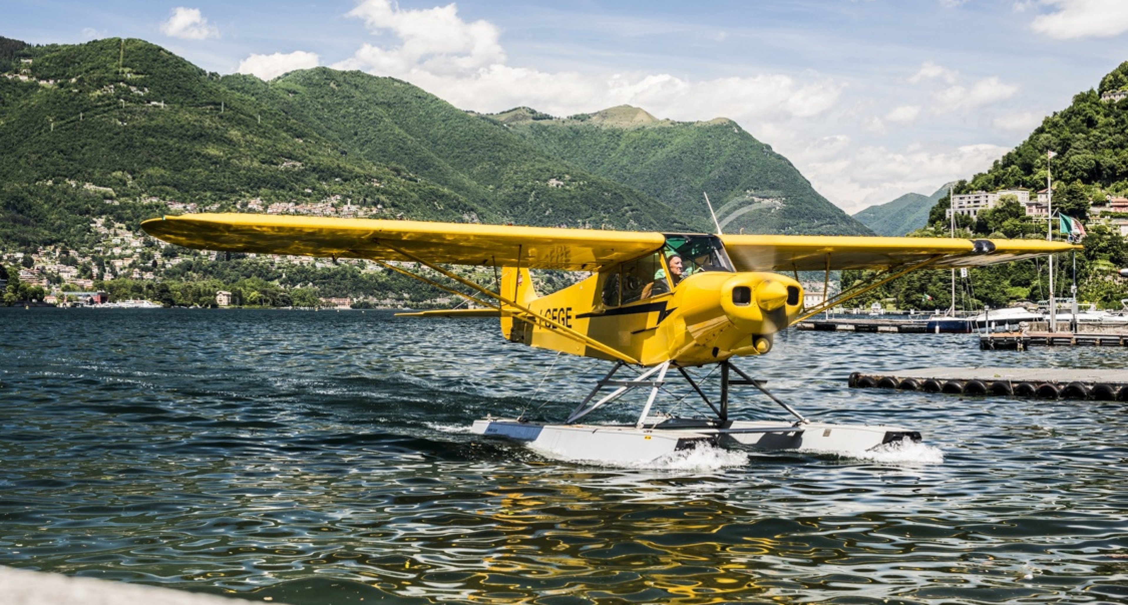 The Only Way To Arrive At Lake Como – By Vintage Seaplane... | Classic ...