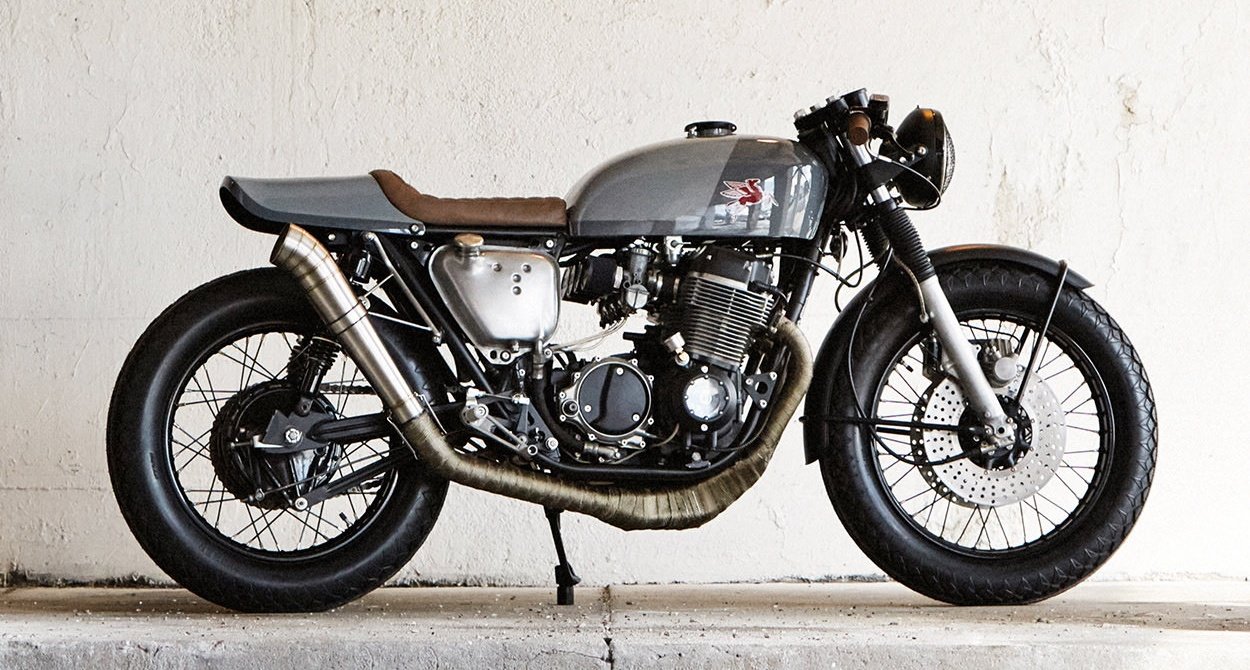 This Honda Cb750k Café Racer Has An Explosive Past 