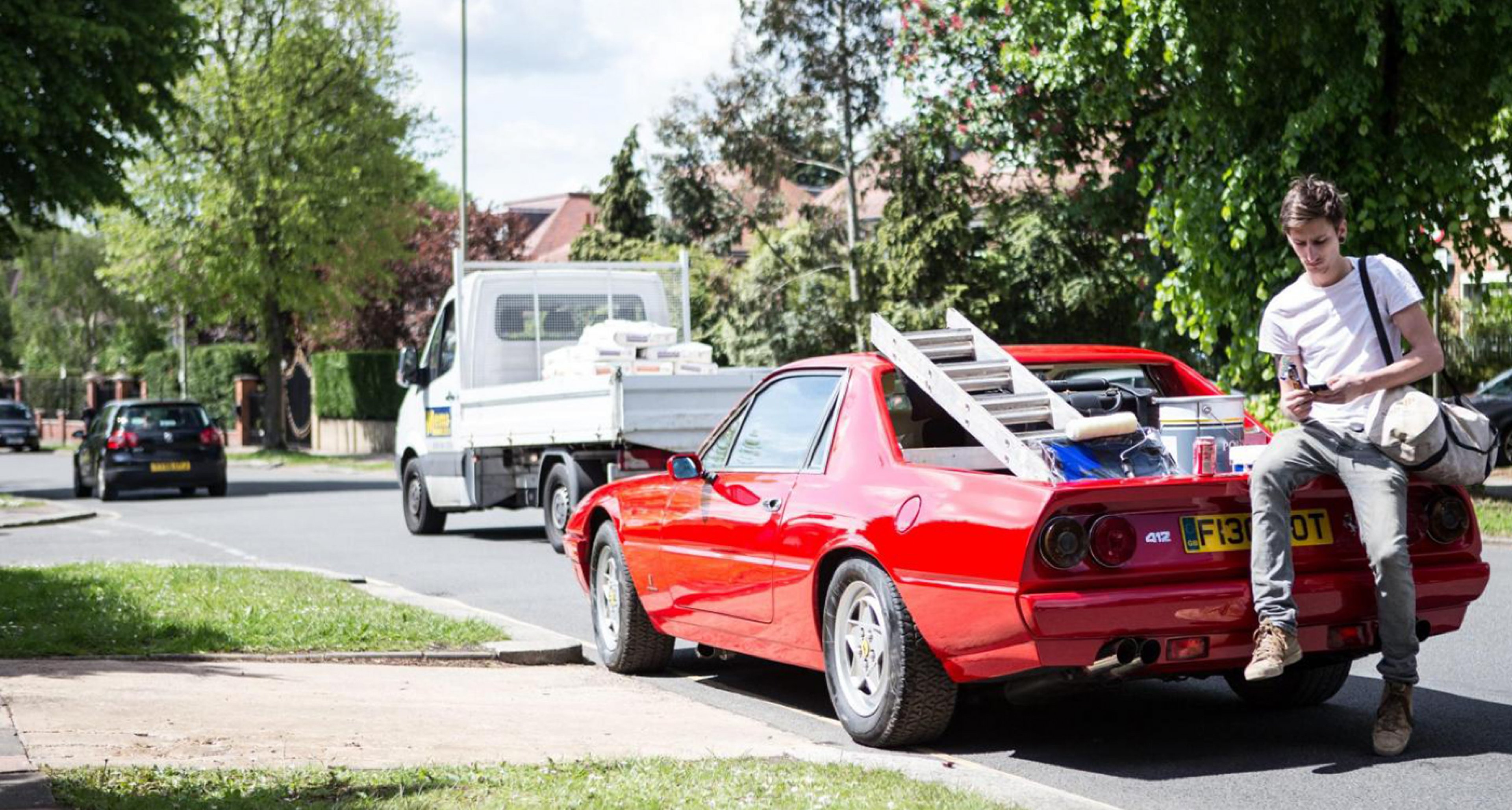 Is This Prancing Workhorse Ferrari 412 Pick Up Brave Or Blasphemous Classic Driver Magazine