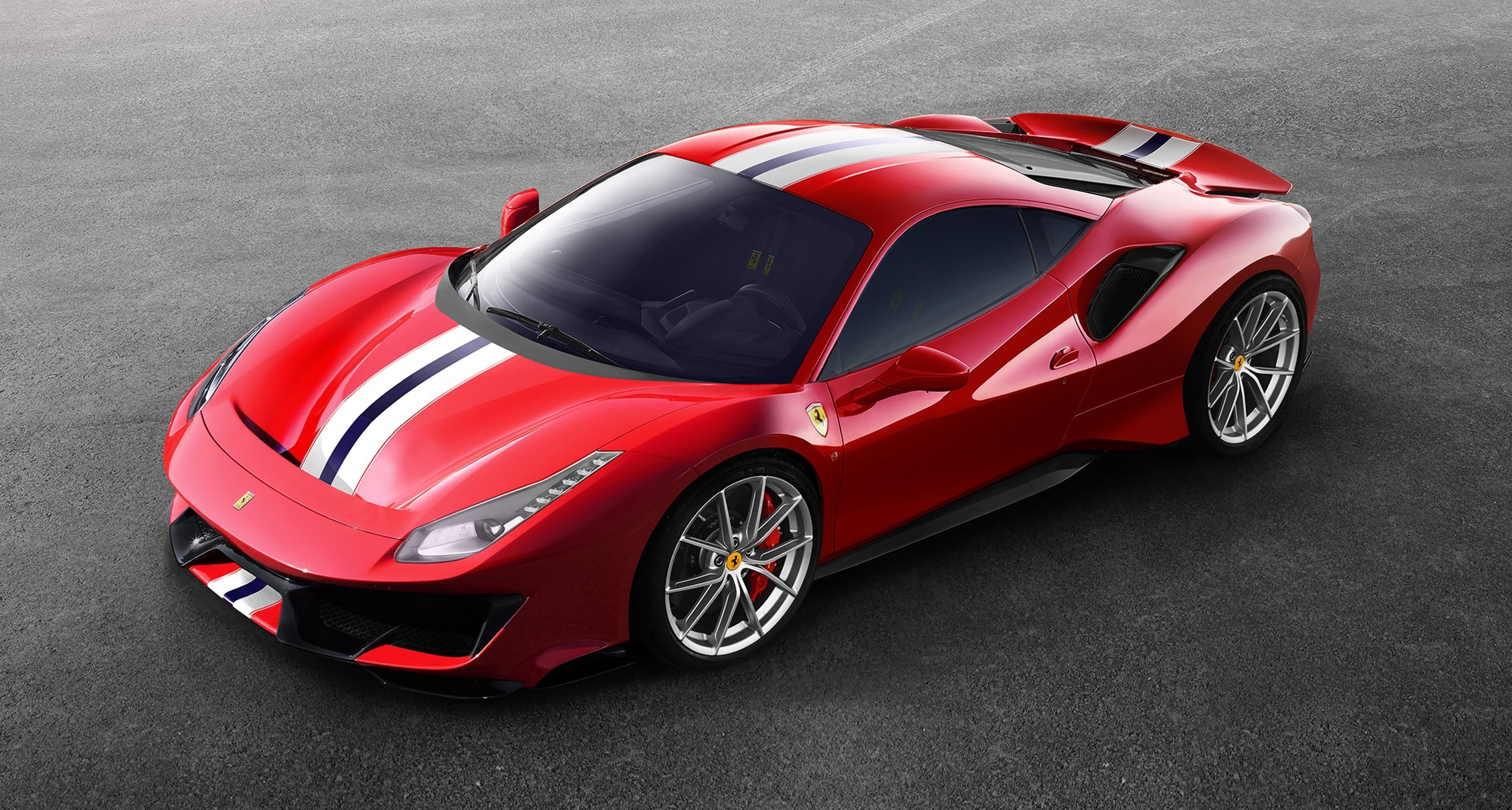 Ferrari 488 Pista Engine Aerodynamics Dynamics Design