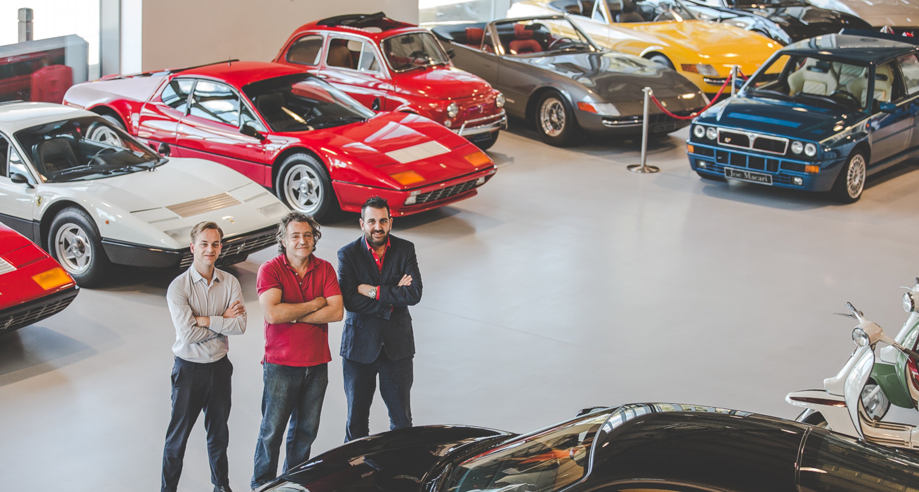 Trading Collectors Cars Is An Italian Job For Joe Macari Classic Driver Magazine