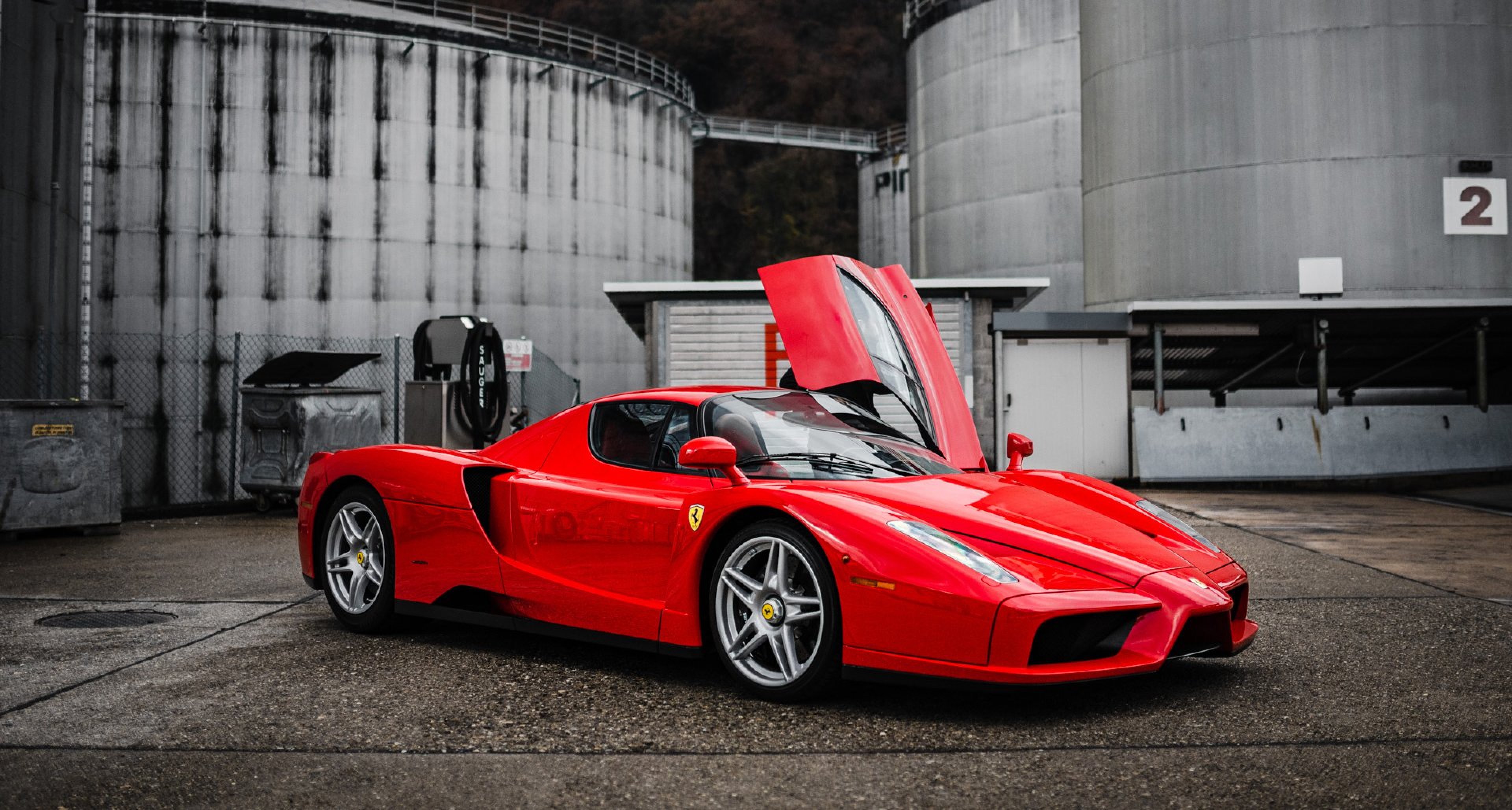 Gunning It For Gas In Lugano With A Very Special Ferrari Enzo Classic Driver Magazine