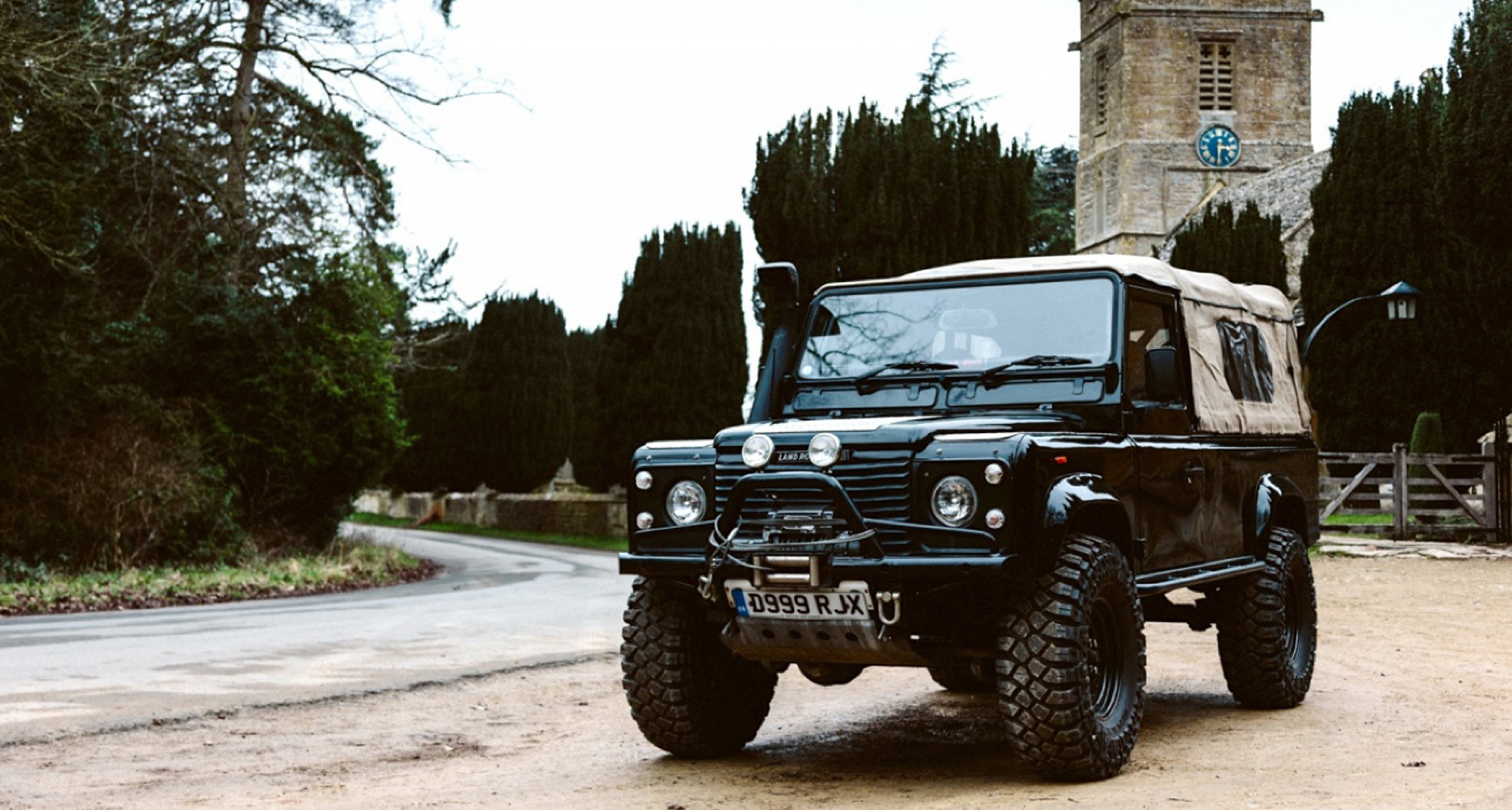 land rover defender bike