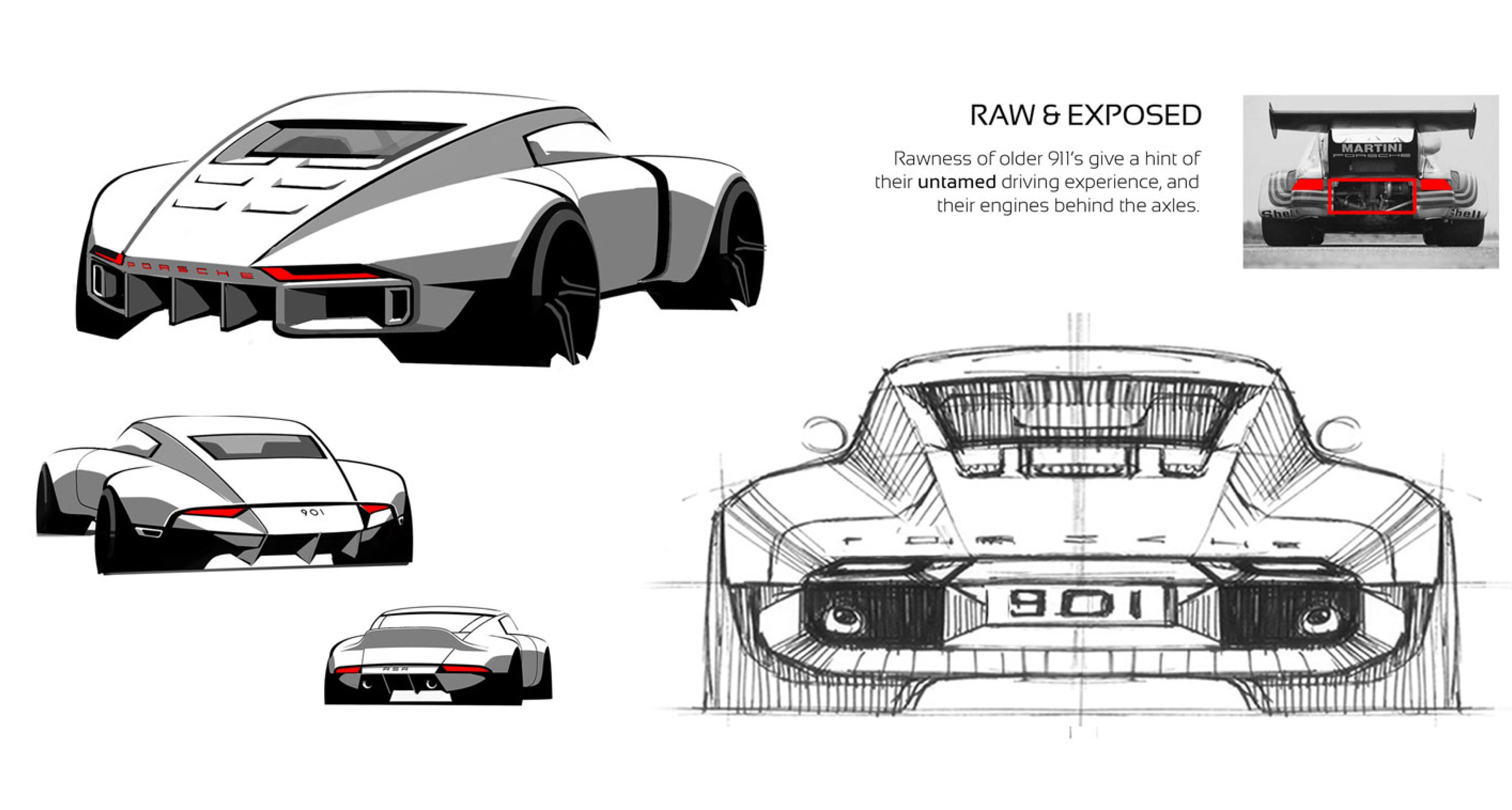 Which Classic Porsche Do You Recognise In This Design Concept Classic Driver Magazine