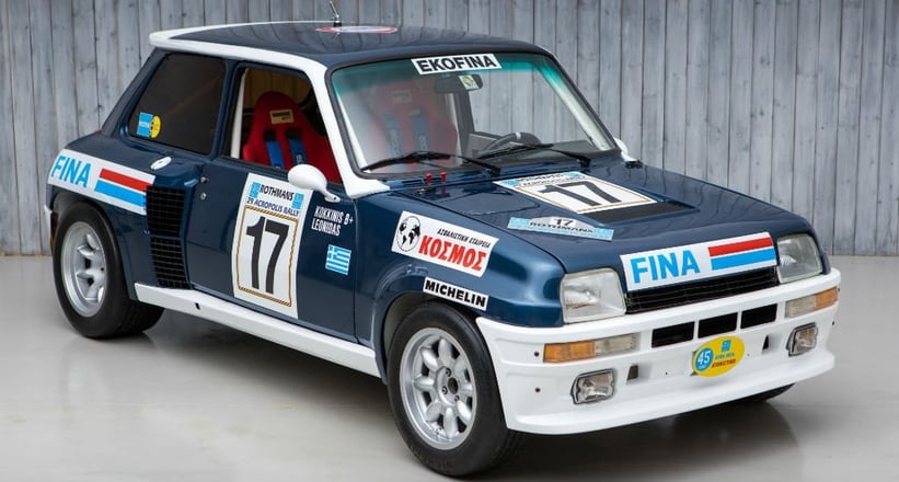 1981 Renault 5 Turbo Group 4 Ex Leonidas 8th In The Acropolis Wrc Round Classic Driver Market