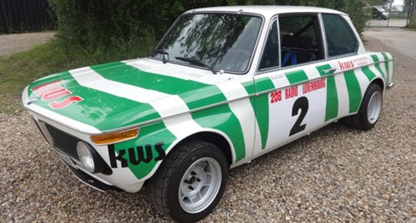 1974 Bmw 02 Works Motorsport Competition Rally Car Classic Driver Market