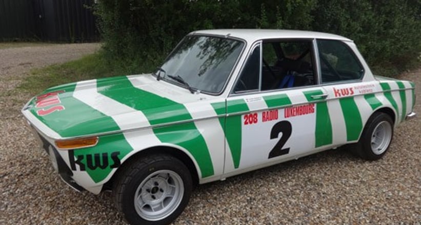 1974 Bmw 02 Works Motorsport Competition Rally Car Classic Driver Market