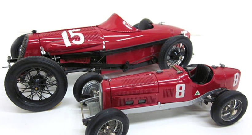 scale model race cars