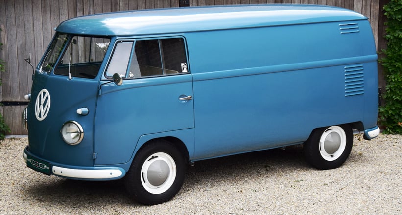 1955 VW T1 - Early Wolfsburg built panel van in mostly original ...