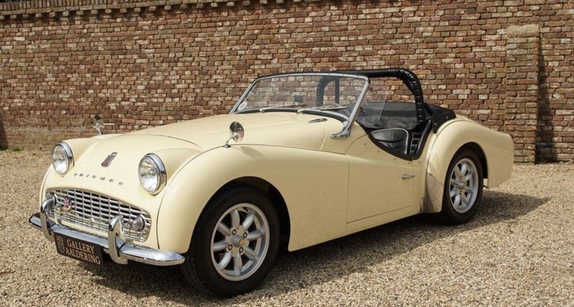 moss triumph tr3a