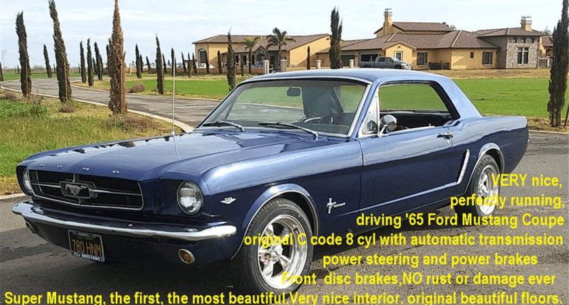 1965 Ford Mustang Classic Driver Market
