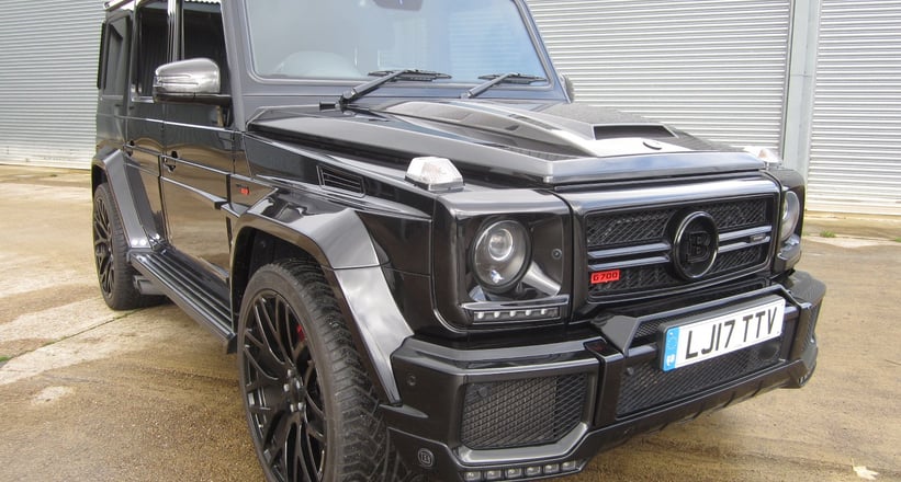 17 Mercedes Benz G Class Brabus 700 Classic Driver Market