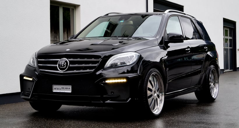 2013 Mercedes Benz M Class Ml63 Amg Brabus Widebody