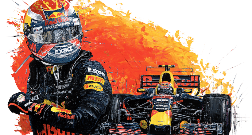 Max Verstappen Red Bull Rb13 Classic Driver Market