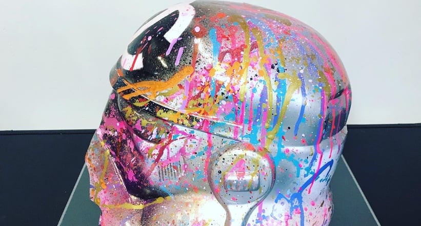 Artwork Kunst Stormtrooper Helmet Chanel Inspired By Daniel Boss Classic Driver Market