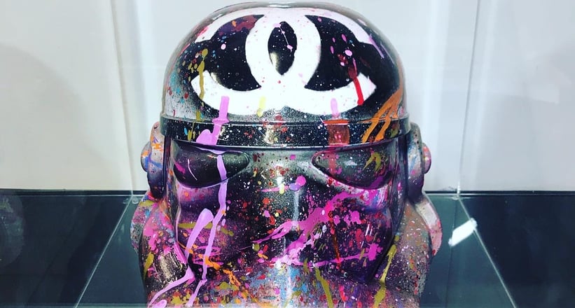 Artwork Kunst Stormtrooper Helmet Chanel Inspired By Daniel Boss Classic Driver Market