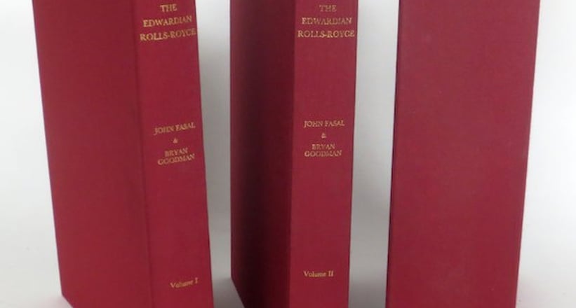 John Fasal Bryan Goodman The Edwardian Rolls Royce Volumes I And Ii Classic Driver Market