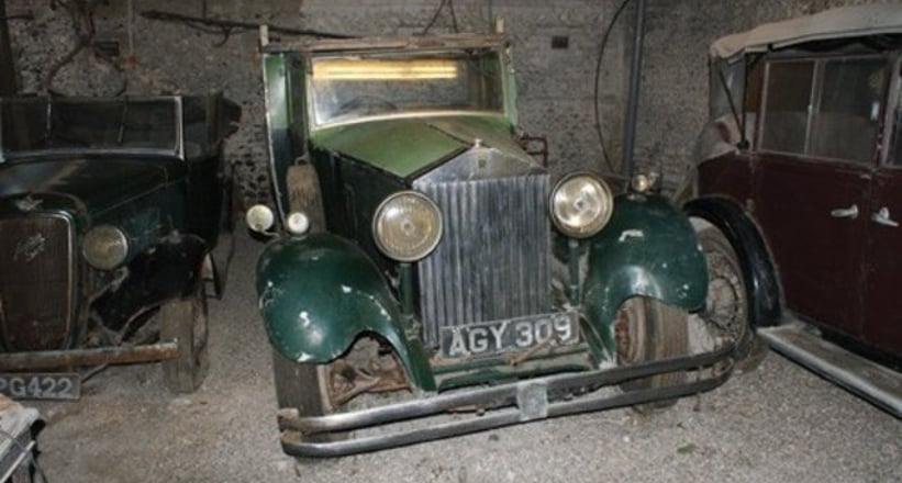 36 Best Pictures Rolls Royce Barn Find : 1935 Rolls Royce 20/25 J2 Series Parts Car Barn Find As ...