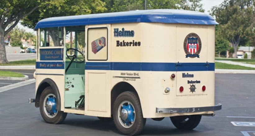 1934 Divco Delivery Truck Helms Bakery Classic Driver Market