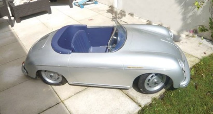 child's porsche electric car