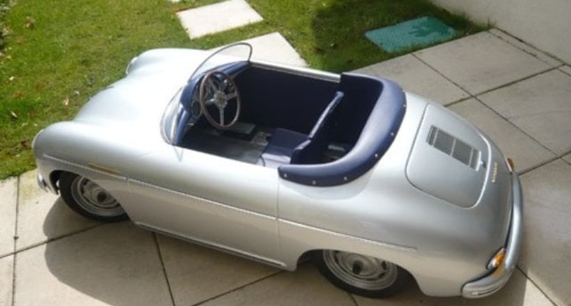 child's porsche electric car