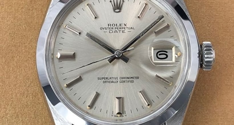 rolex oyster perpetual date superlative chronometer officially certified
