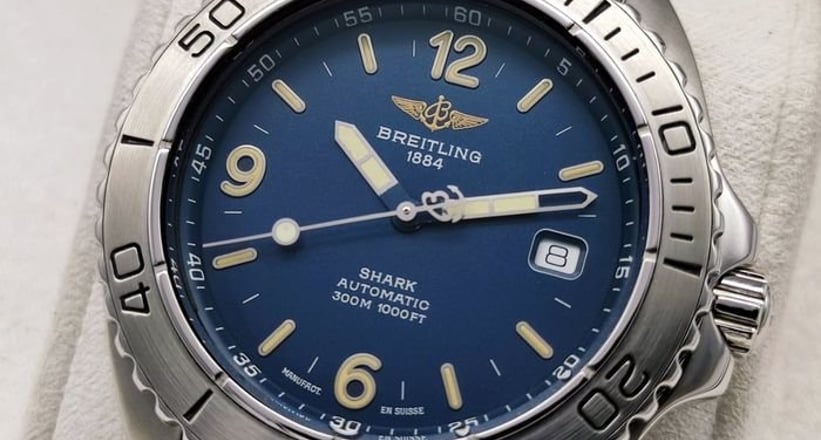 breitling shark automatic