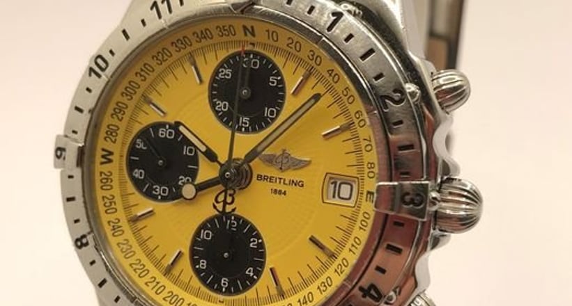 breitling chronomat longitude gmt