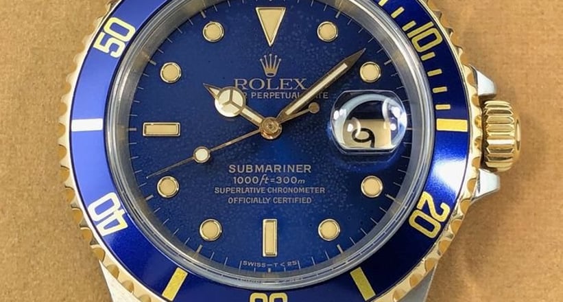 Rolex Submariner Date Blue Dial Men 1990 1999 Classic Driver Market