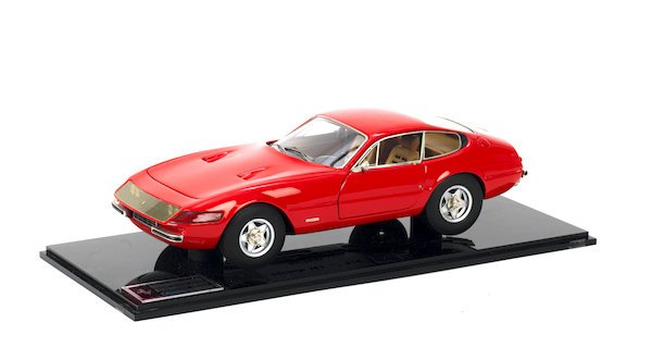 A 1:14 scale limited edition model of a Ferrari 365 GTB/4 Daytona Coupe ...