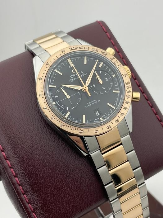 Omega speedmaster 57 rose cheap gold