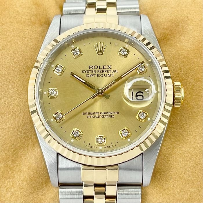 Rolex - Oyster Perpetual Datejust - Ref. 16233 - Unisex - 1995 ...