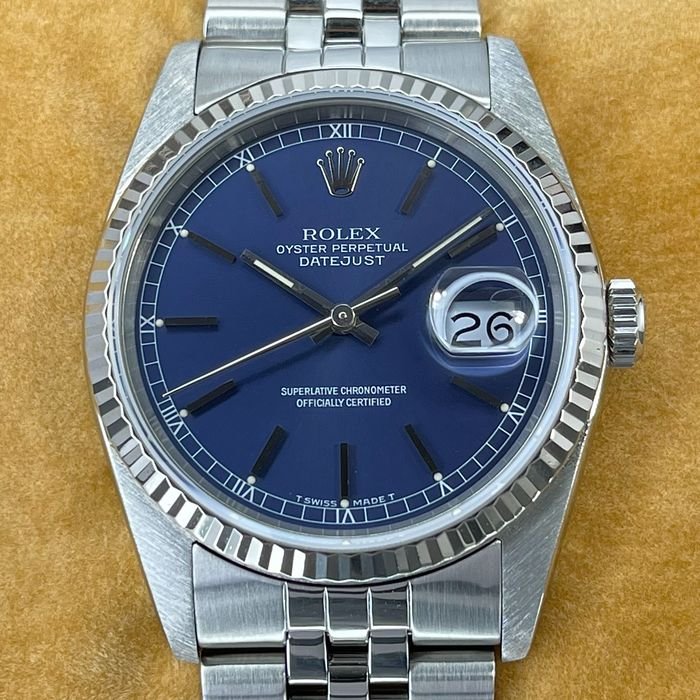 Rolex - Oyster Perpetual Datejust - Ref. 16234 - Unisex - 1988 ...