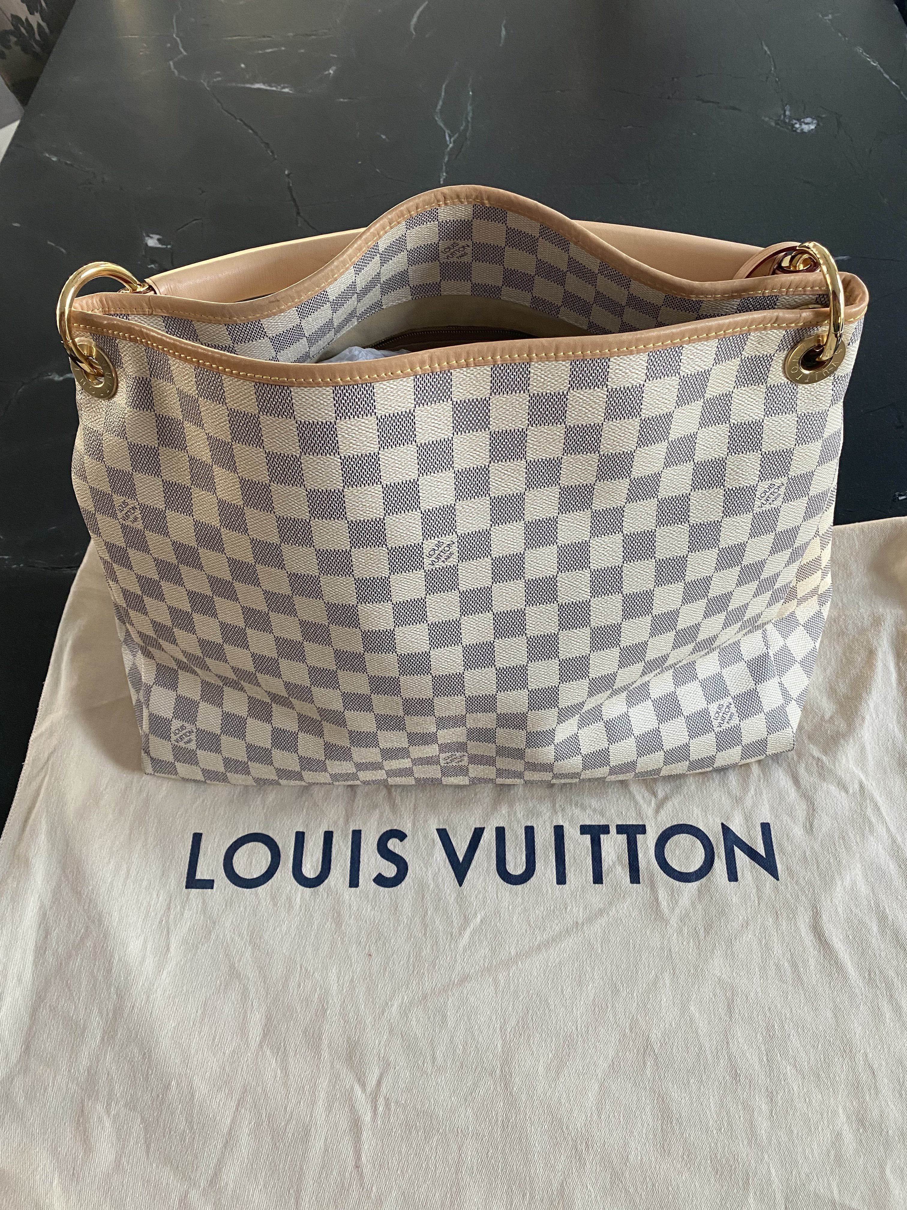 Louis Vuitton 'azur Artsy Damier' Bag Auction